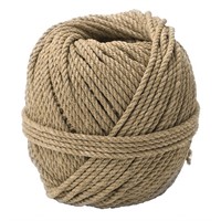 Extra prima hampsnöre natur 6/1, 500g ca 4mm 40m