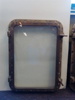 Fartygsventil rektangulär 73x53cm glas