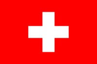 Flagga schweiz 75 cm