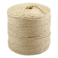 Sisalgarn extra prima 2/400 3,33kg